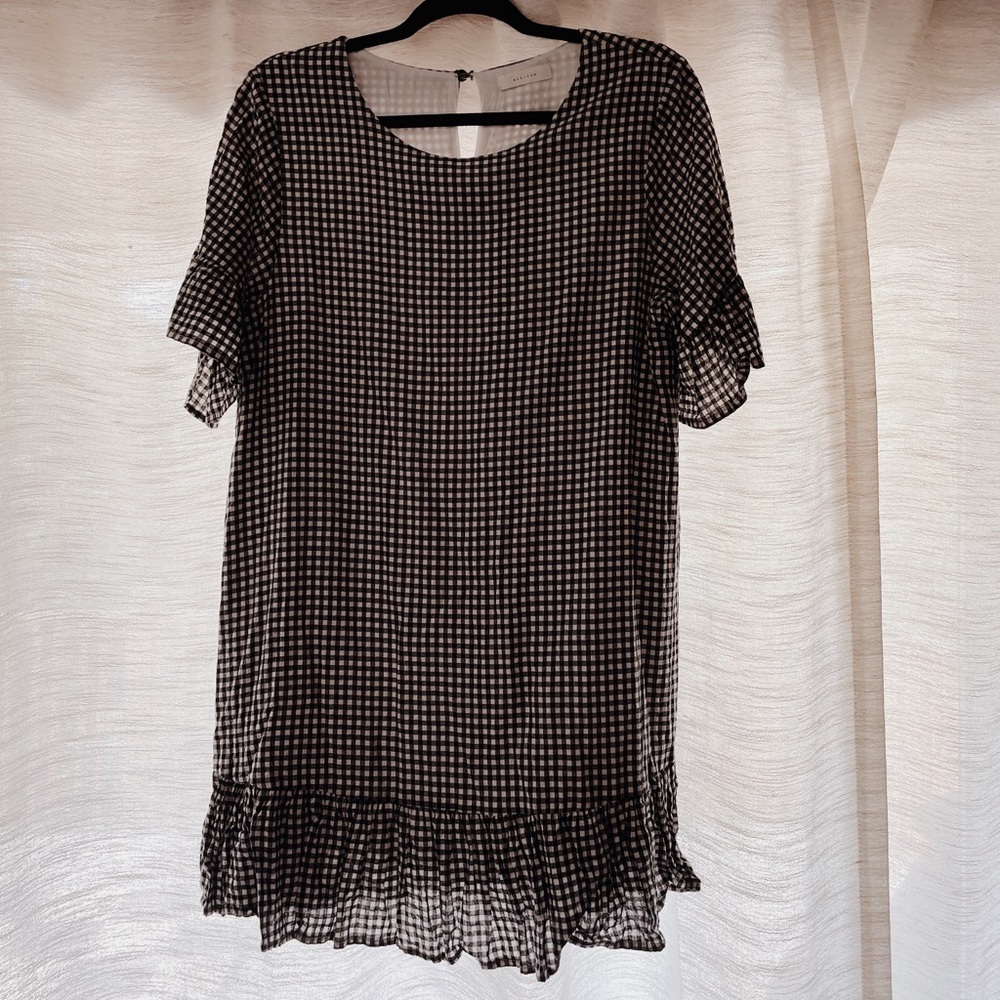 Gingham Mini Dress